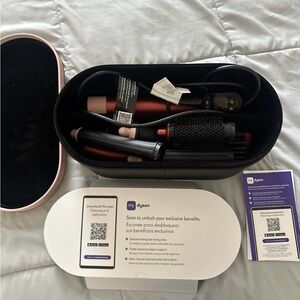Dyson Hair Styling Kit in Black and Pink
